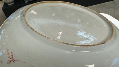 A Chinese famille verte dish with floral design, Kangxi — 照片 9