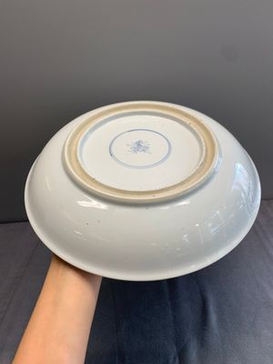 A Chinese famille verte dish with narrative design, lingzhi mark, Kangxi — photo 15