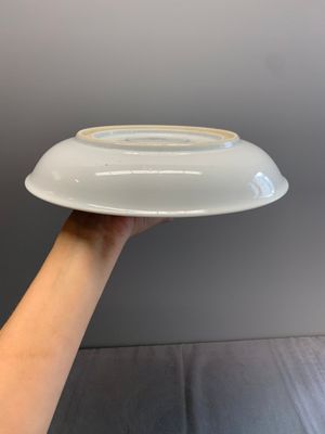 A Chinese famille verte dish with narrative design, lingzhi mark, Kangxi — photo 16