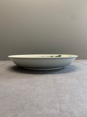 A Chinese famille verte dish with narrative design, lingzhi mark, Kangxi — photo 17
