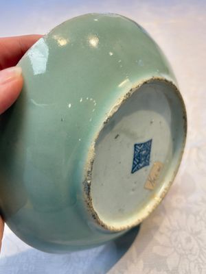 A Chinese famille verte 'Erotic Subject' plate, 19th C. — photo 8