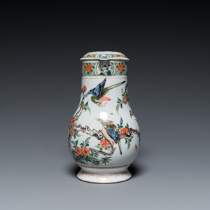 A Chinese famille verte ewer and cover, Kangxi — 照片 3