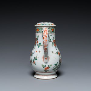 A Chinese famille verte ewer and cover, Kangxi — 照片 5