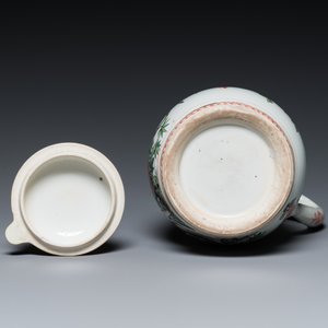 A Chinese famille verte ewer and cover, Kangxi — 照片 7