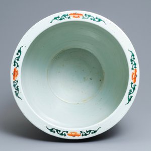 A Chinese famille verte fish bowl, 19th C. — photo 5