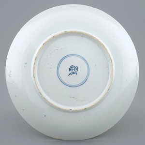 A Chinese famille verte floral plate, ex-coll. August the Strong, Kangxi — 照片 2