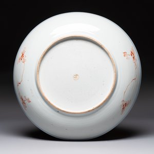 A Chinese famille verte 'flowering tree' dish, Yongzheng — photo 2