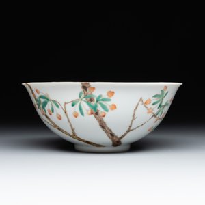 A Chinese famille verte 'goji' bowl, Daoguang mark, 20th C. — foto 2
