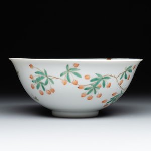 A Chinese famille verte 'goji' bowl, Daoguang mark, 20th C. — foto 4
