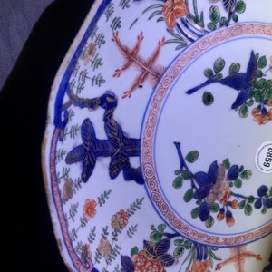 A Chinese famille verte Japanese market dish, Kangxi — 照片 6