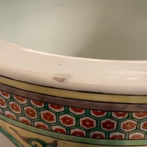 A Chinese famille verte jardinière, 19th C. — photo 9