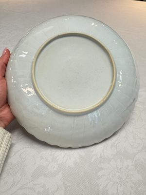 A Chinese famille verte Kakiemon-style 'Boy and Tigers' lobed dish, Kangxi — 照片 8