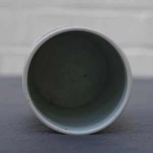 A Chinese famille verte Kangxi style brush pot, 19/20th C. — 照片 16
