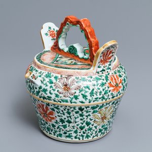 A Chinese famille verte lime pot for the Vietnamese market, Kangxi — 照片 1