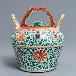 A Chinese famille verte lime pot for the Vietnamese market, Kangxi — 照片 2