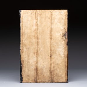 A Chinese famille verte 'Ma Yue Tan Xi 馬躍檀溪' plaque, 19th C. — photo 2