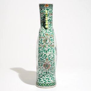 A Chinese famille verte moonflask, 19th C. — photo 3