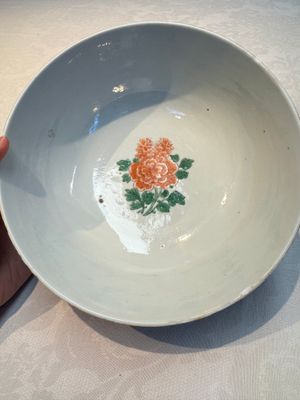 A Chinese famille verte 'Mythical Beasts' bowl, Lu Yi Tang 菉漪堂 mark, Kangxi — 照片 8