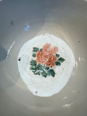 A Chinese famille verte 'Mythical Beasts' bowl, Lu Yi Tang 菉漪堂 mark, Kangxi — 照片 10