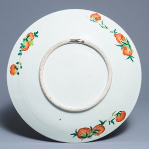 A Chinese famille verte 'mythological subject' charger, 19th C. — photo 2