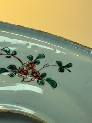 A Chinese famille verte 'peonies and pheasants' octagonal dish, Kangxi — photo 14