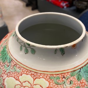 A Chinese famille verte 'pheasants' vase, Kangxi — photo 13