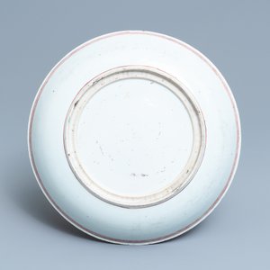 A Chinese famille verte 'phoenix' dish, Kangxi — 照片 2