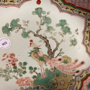 A Chinese famille verte 'phoenix' dish, Kangxi — 照片 10