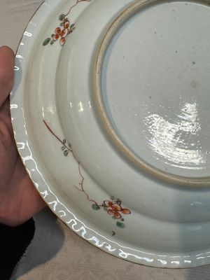 A Chinese famille verte 'phoenixes' dish, Kangxi — photo 12