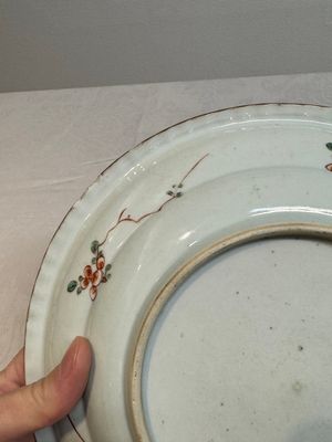 A Chinese famille verte 'phoenixes' dish, Kangxi — photo 9