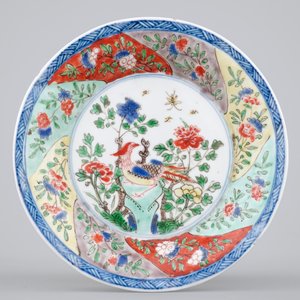 Une tasse et soucoupe en porcelaine de Chine famille verte, Kangxi, ca. 1700 — photo 2