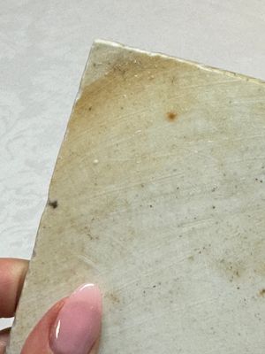 A Chinese famille verte 'Rice and Silk Production' plaque, 19th C. — foto 10