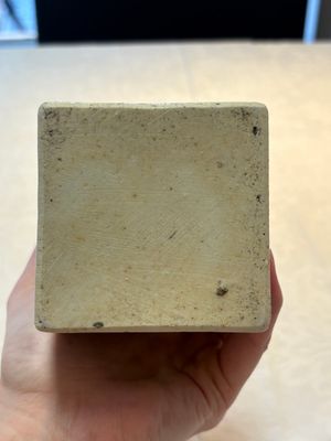 A Chinese famille verte square flask with a silver cover, Kangxi — photo 8