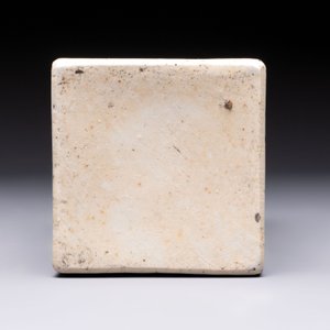 A Chinese famille verte square flask with a silver cover, Kangxi — photo 7