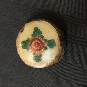 A Chinese famille verte tea caddy with phoenixes, Kangxi — photo 7