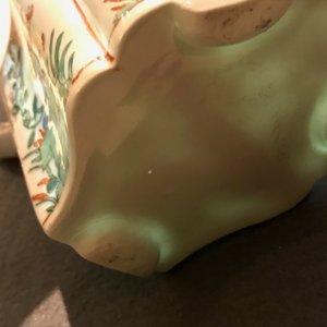 A Chinese famille verte teapot and cover, Kangxi — photo 24