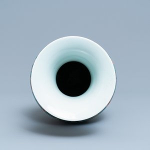 A Chinese famille verte vase, 19th C. — 照片 5