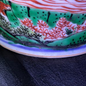 A Chinese famille verte vase and a Swatow jar, Transitional period and 19th C. — photo 17