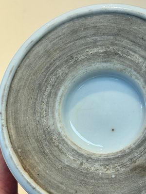 A Chinese famille verte 'Xi Xiang Ji' brush pot, Xue Gu Zhai 學古齋 mark, 19th C. — photo 12