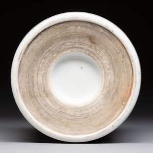A Chinese famille verte 'Xi Xiang Ji' brush pot, Xue Gu Zhai 學古齋 mark, 19th C. — photo 7