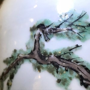 A Chinese famille verte 'Zhong Kui' vase, Kangxi — 照片 15