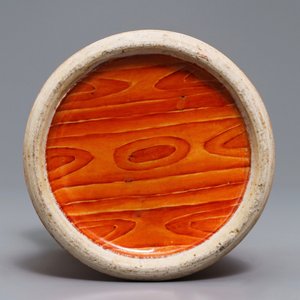 A Chinese faux bois brush pot, 19/20th C. — photo 6