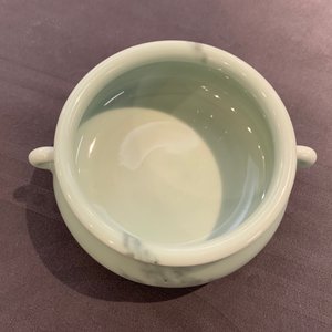 A Chinese faux-marble censer, Qianlong mark, 19/20th C. — 照片 10