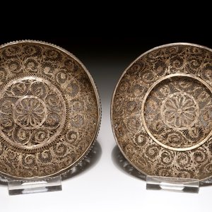 A Chinese filigree silver bowl and cover, 19th C. — 照片 6