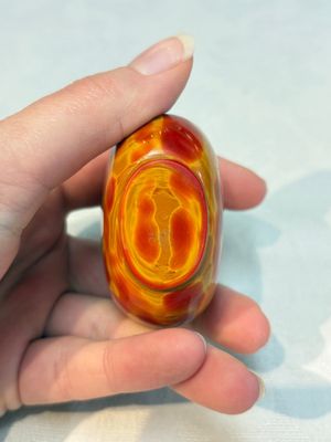 A Chinese 'Fired Up' glass snuff bottle, probably from the imperial Beijing glass workshop, 1720-1840 — photo 6