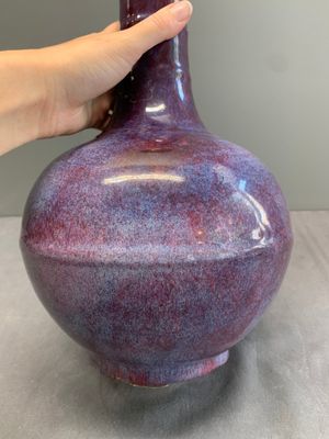 A Chinese flambé-glazed bottle vase, 18/19th C. — photo 8