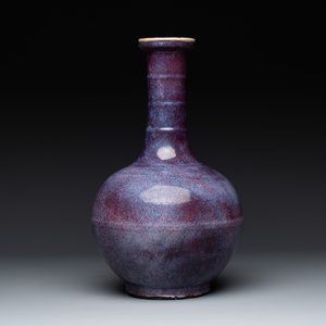 A Chinese flambé-glazed bottle vase, 18/19th C. — photo 5