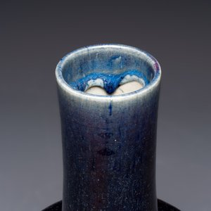 A Chinese flambé-glazed bottle vase, 19th C. — photo 6