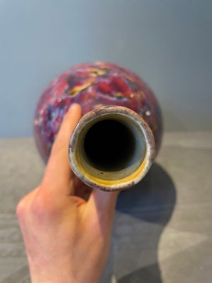 A Chinese flambé-glazed bottle vase, 19th C. — 照片 11