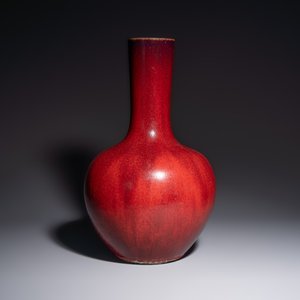 A Chinese flambé-glazed bottle vase, 19th C. — foto 3